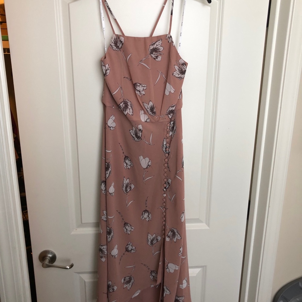 💕Bardot button dress